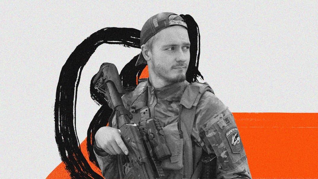 26-летний Максим Токарев, бывший командир подразделения 503 отдельного батальона морской пехоты