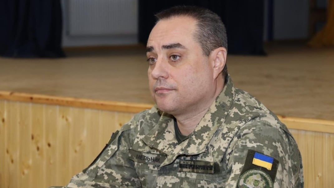 Заместитель министра обороны Сергей Мельник во время встречи с курсантами Национальной академии сухопутных войск имени гетмана Петра Сагайдачного