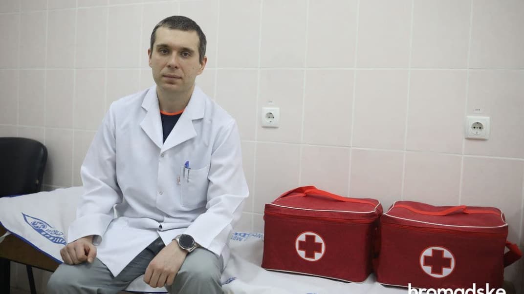 Лікар-реаніматолог Євген Горенко, що першим отримав щеплення проти COVID-19 в Україні