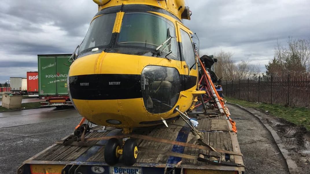 Поляк намагався незаконно ввезти в Україну гелікоптер