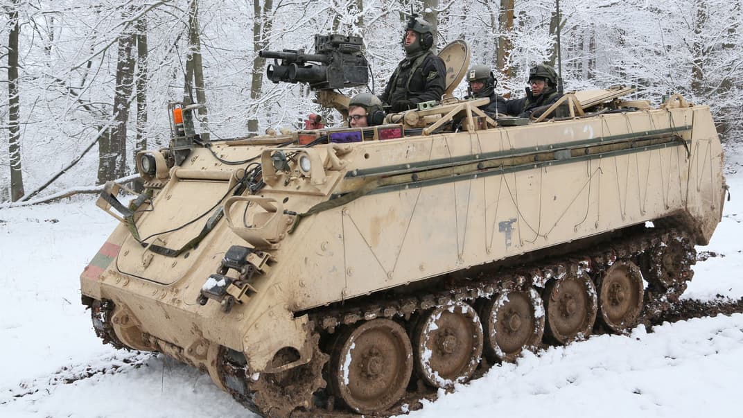 Американский бронетранспортер M113. Иллюстративное фото