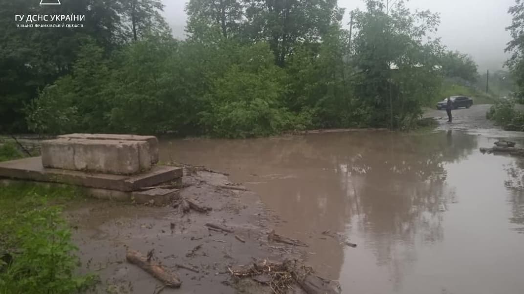 Последствия подтопления Ивано-Франковской области