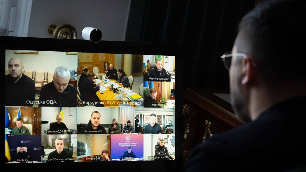 Президент Володимир Зеленський провів спеціальний енергетичний селектор