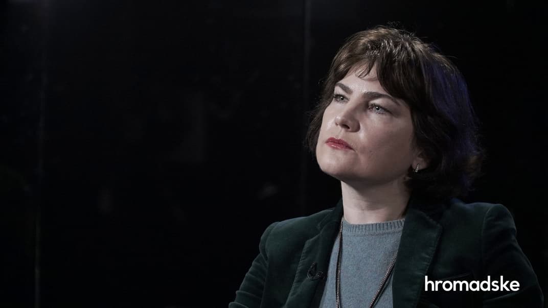 Генеральный прокурор Ирина Венедиктова в студии hromadske, Киев, 30 апреля 2020 года