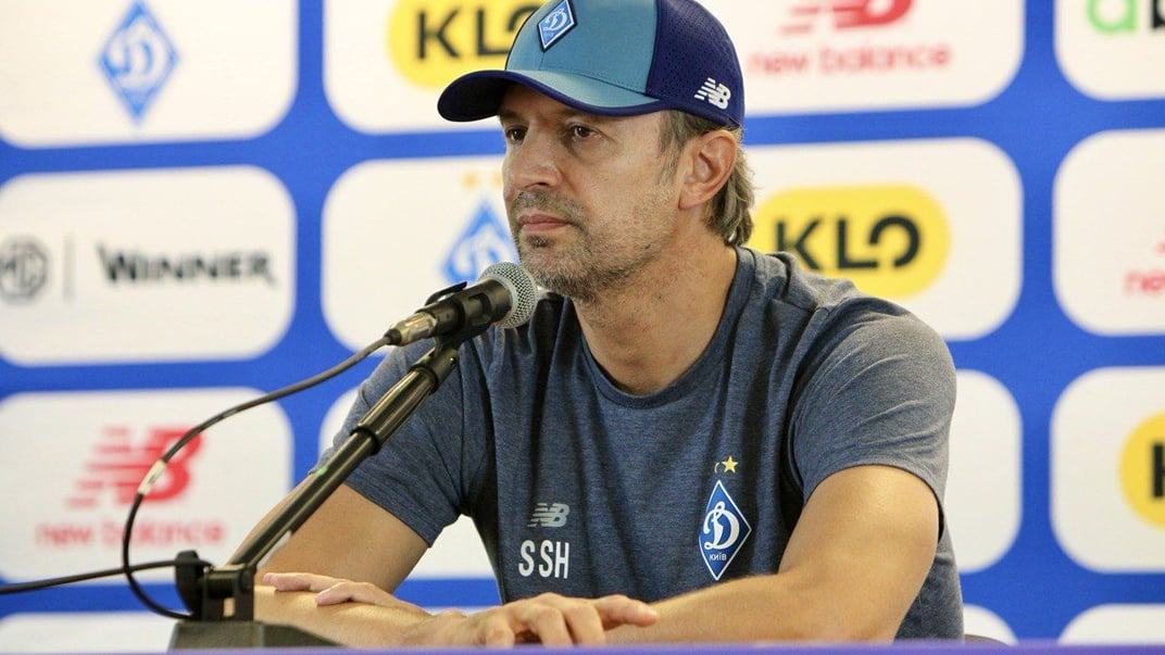 Головний тренер «Динамо» Олександр Шовковський