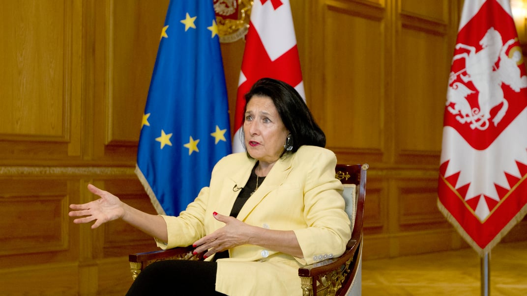 Президент Грузии Саломе Зурабишвили