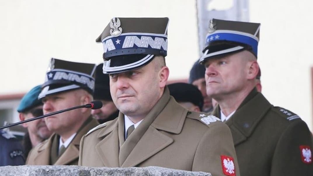 Польский генерал Петр Тритек