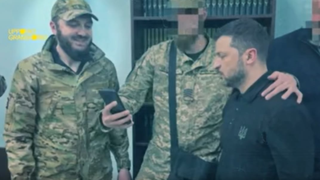 Газієв під час зустрічі з Володимиром Зеленським