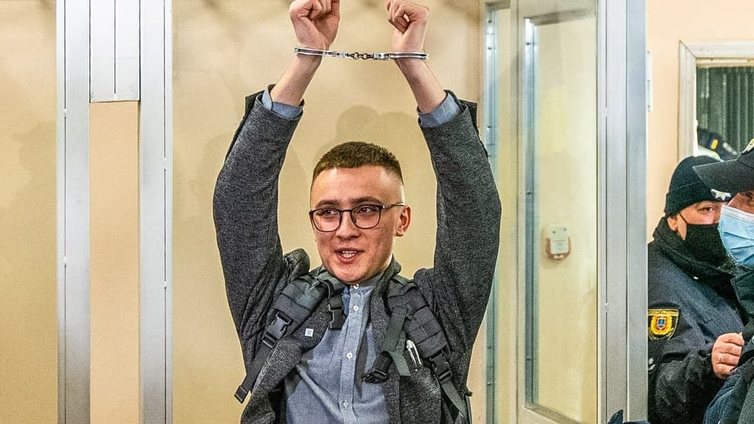 Сергій Стерненко у Приморському суді Одеси, 23 лютого 2021 року