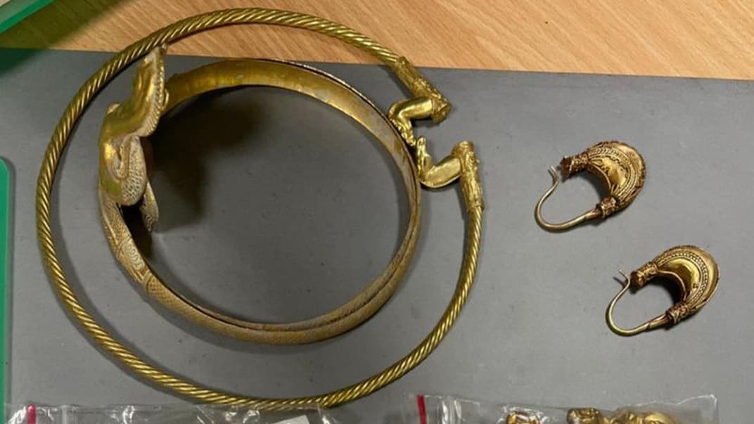 Вилучене скіфське золото