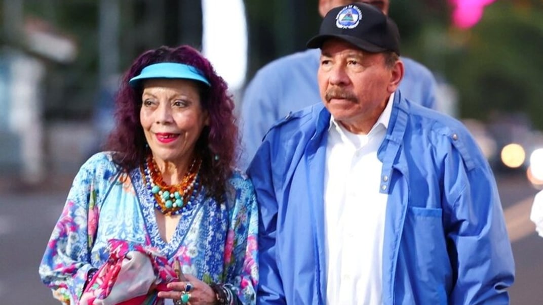 Співпрезиденти Нікарагуа Росаріо Мурільйо та Даніель Ортега