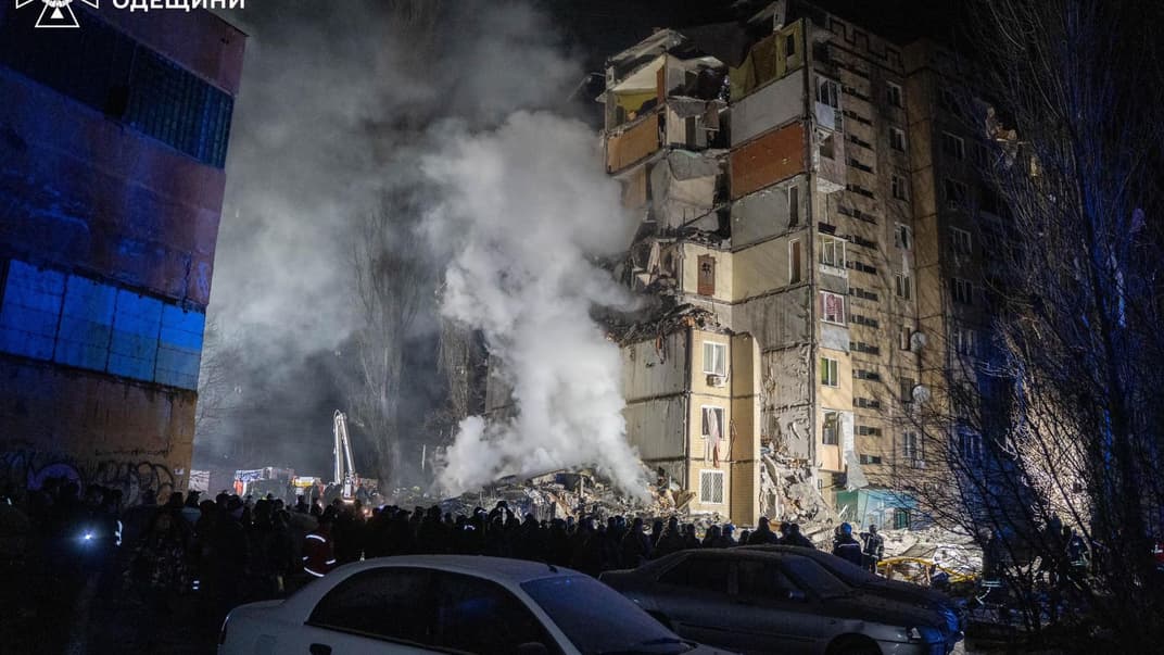 Наслідки нічної російської атаки дроном по Одесі, 2 березня 2024 року