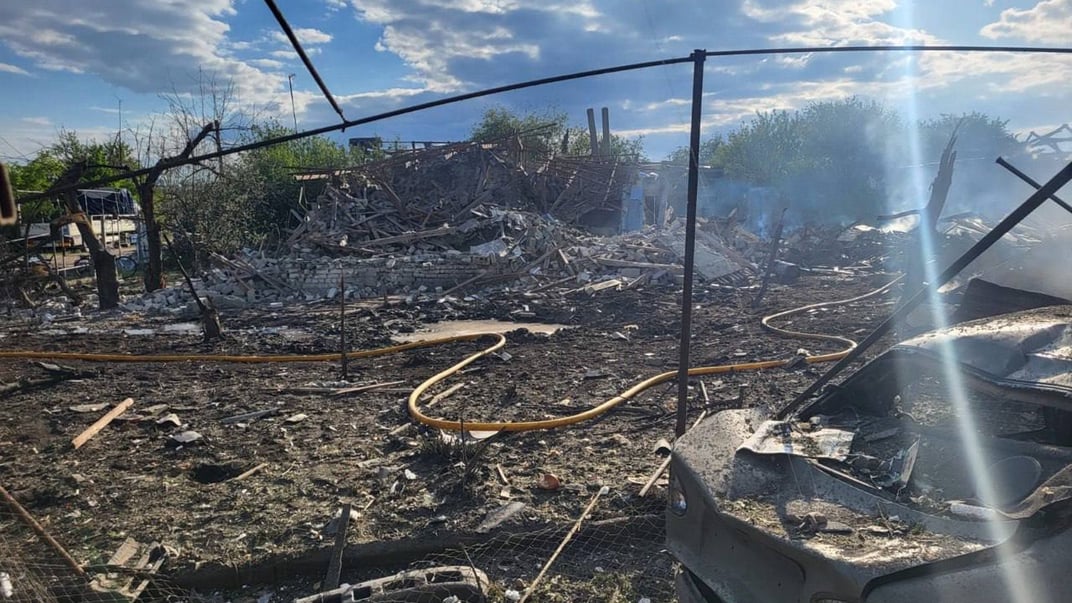 Наслідки російського обстрілу Куп'янського району Харківської області, 13 травня 2025 року