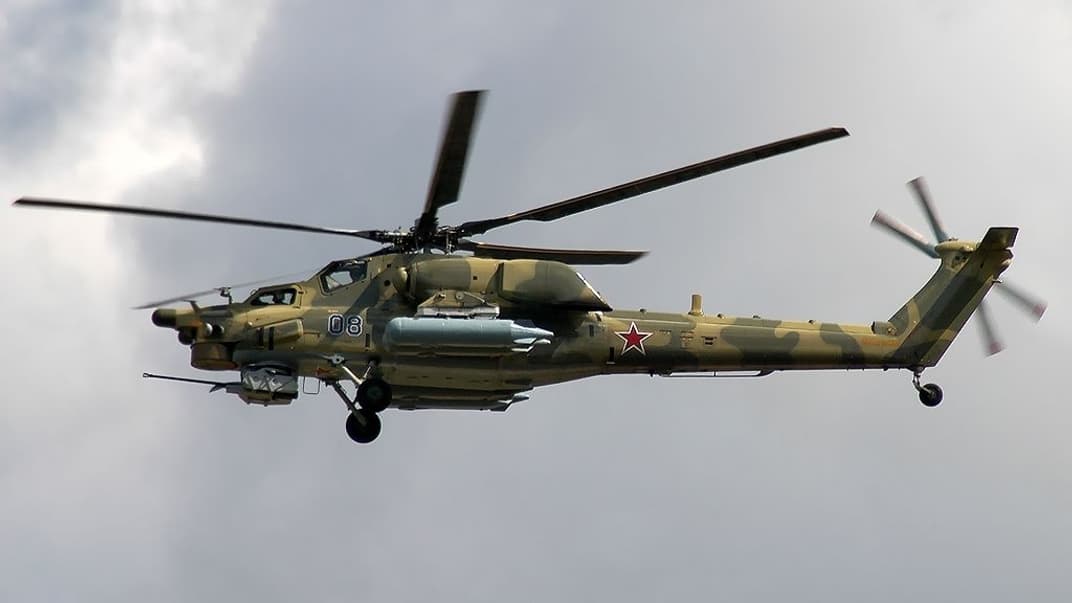 российский вертолет Ми-28. Иллюстративное фото