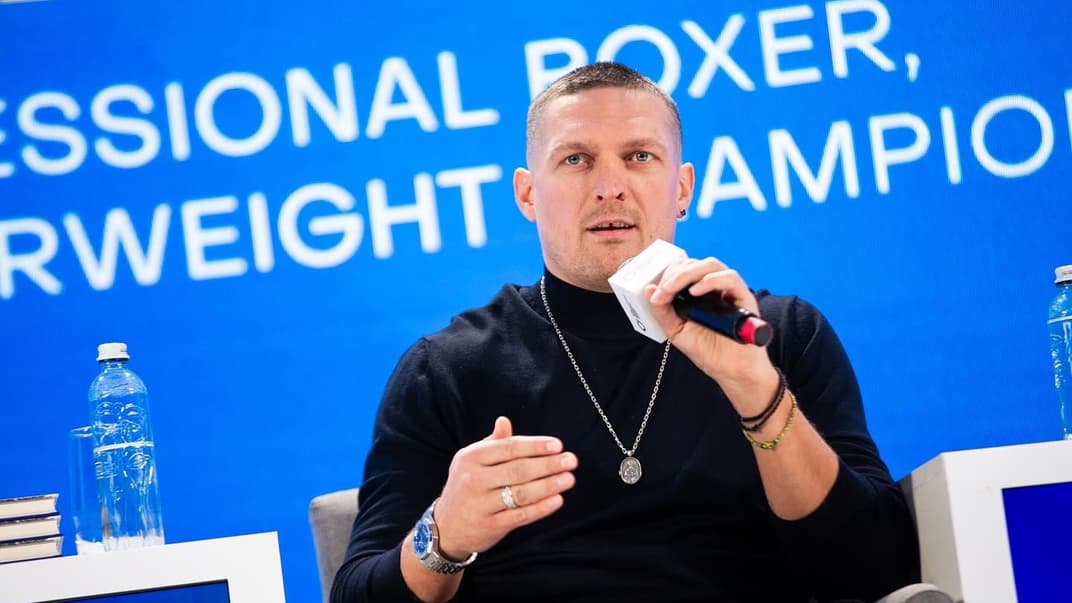 Боксер Олександр Усик