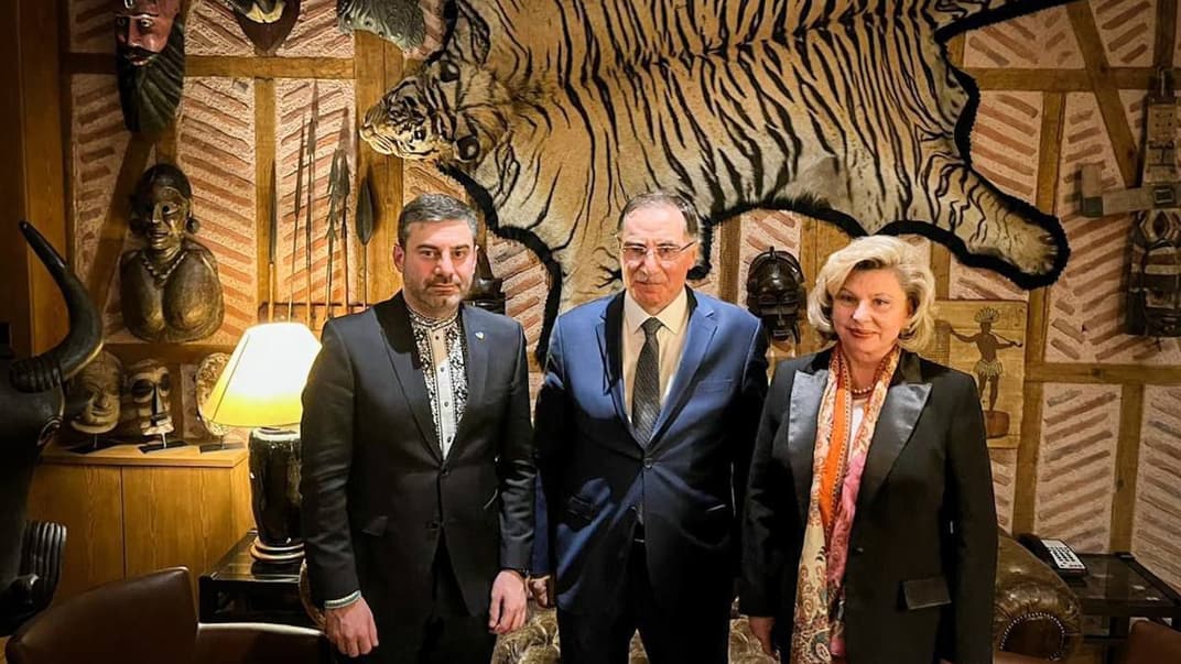 Дмитро Лубінець та Тетяна Москалькова на зустрічі в Туреччині