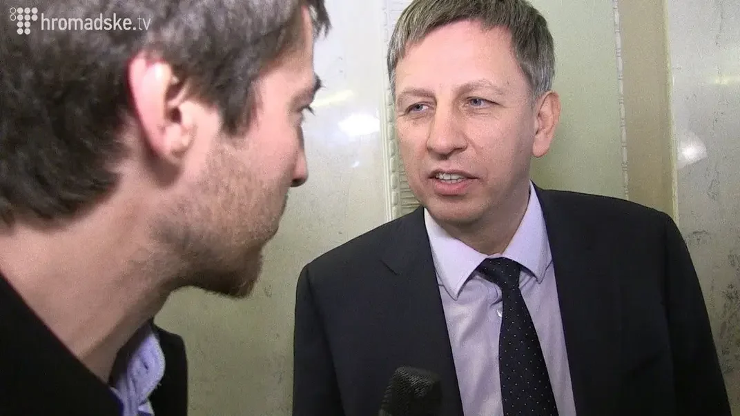 Бывший народный депутат Владимир Макеенко, 2014 год