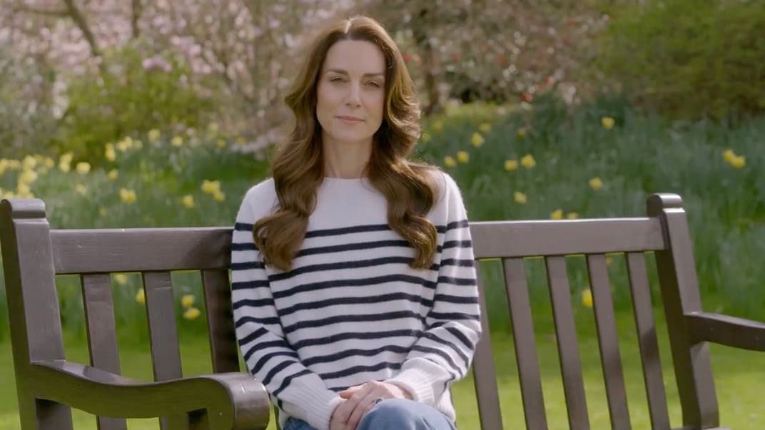 Принцесса Уэльская Кейт Миддлтон в видеообращении 22 марта