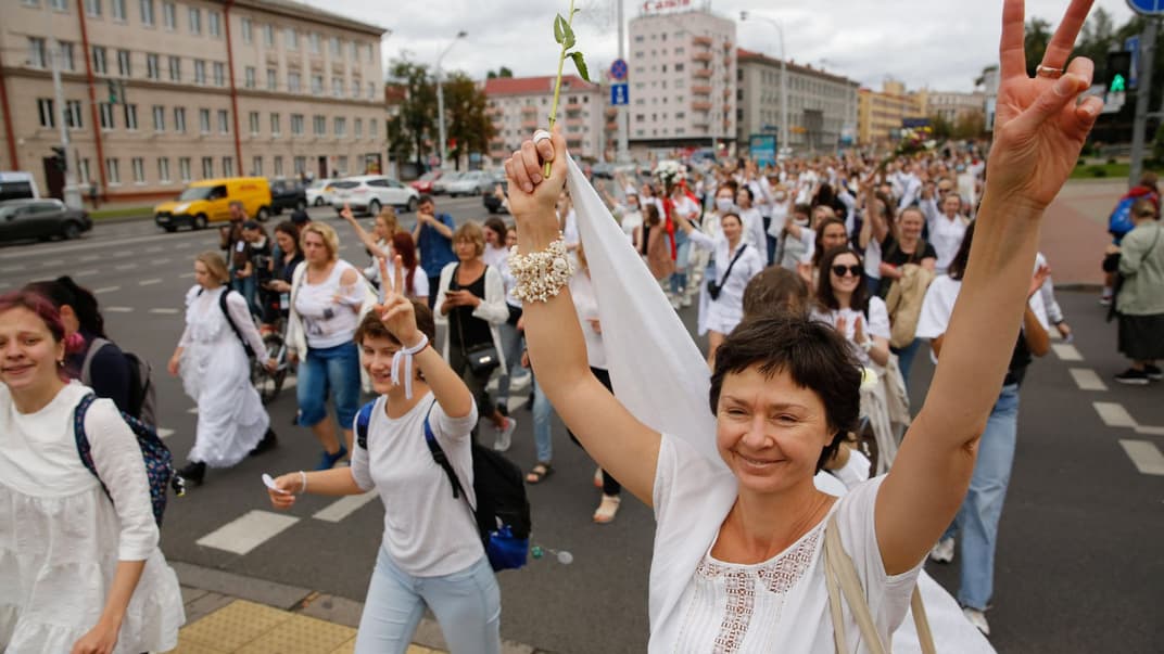 Жіноче обличчя білоруських протестів (фоторепортаж)