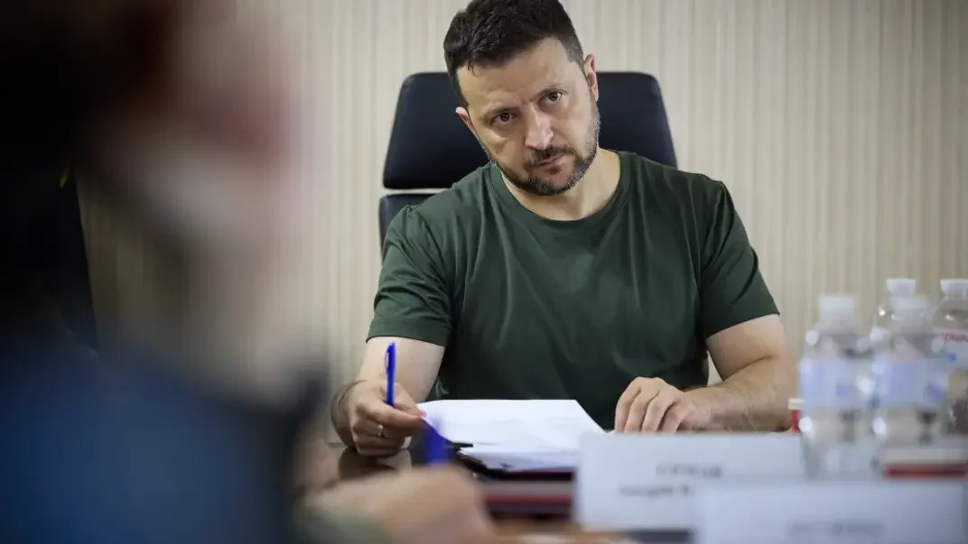 Иллюстративное фото. Президент Украины Владимир Зеленский