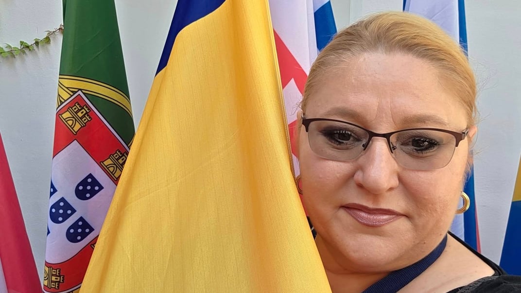 Лідерка румунської ультраправої партії S.O.S. Romania Діана Йованович-Шошоаке