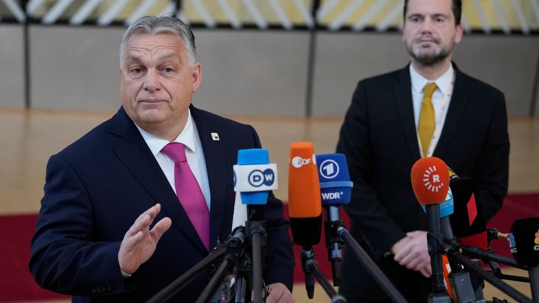 Прем'єр-міністр Угорщини Віктор Орбан у Брюсселі, 14 грудня 2023 року