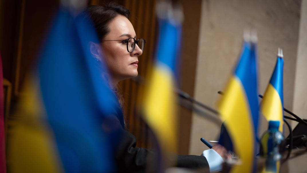 Премʼєр-міністерка Юлія Свириденко