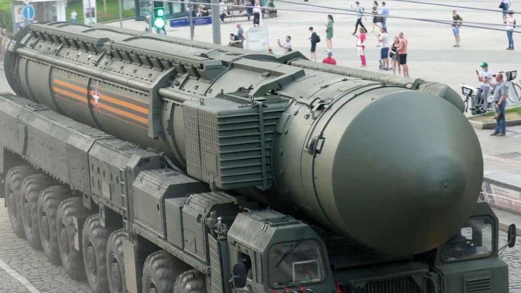 російська міжконтинентальна балістична ракета РС-24 «Ярс»