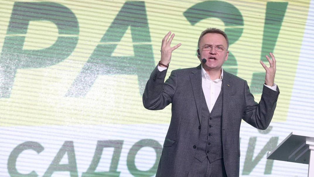 Міський голова Львова, лідер партії «Самопоміч» Андрій Садовий