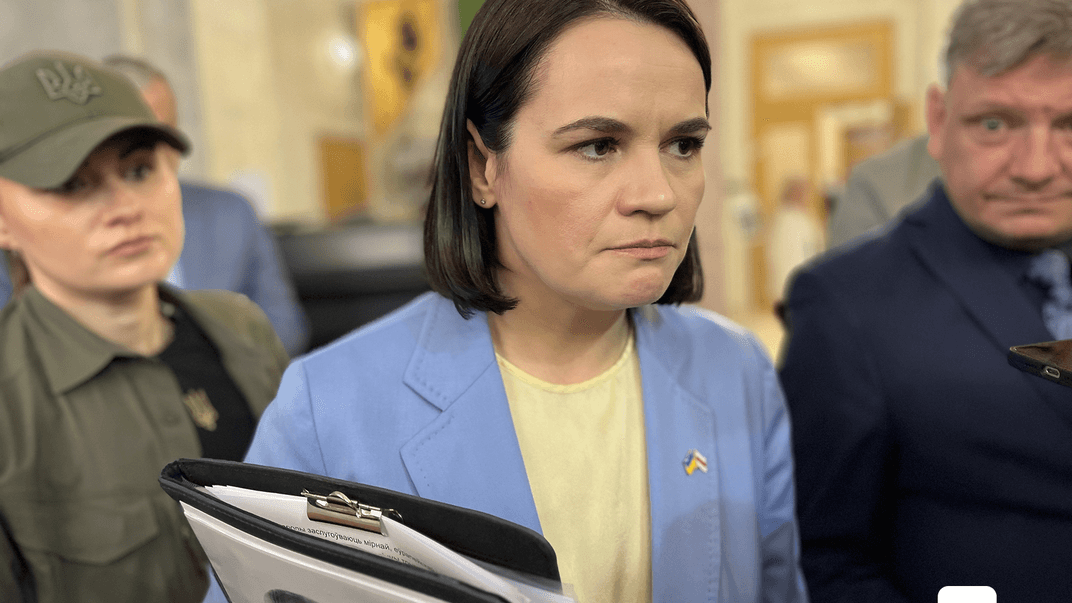Лідерка білоруської опозиції Світлана Тихановська