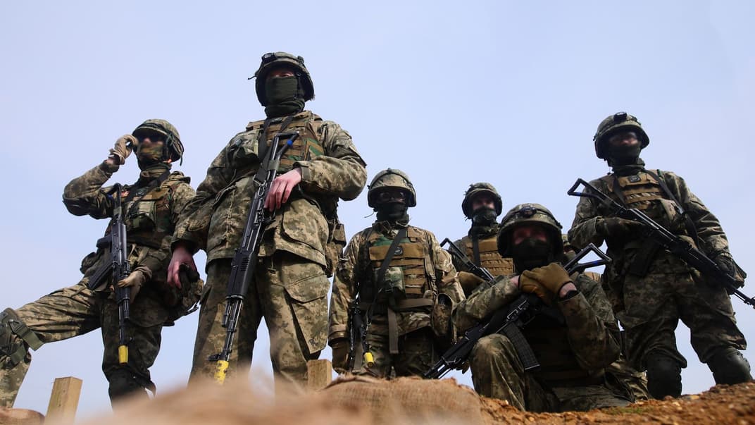 Украинские военные. Иллюстративное фото