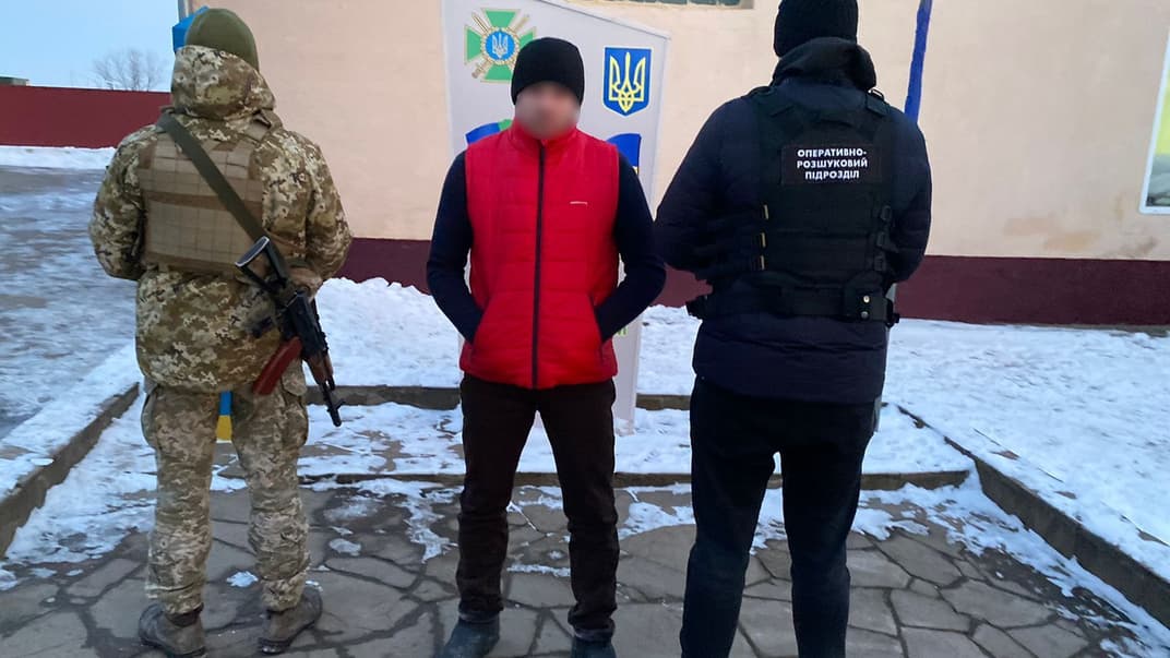 Затриманий прикордонниками Чернівецького загону росіянин