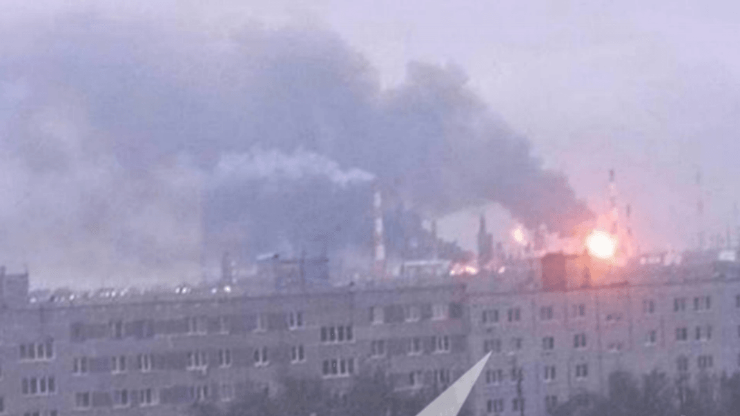 Наслідки атаки дронів у Самарській області рф