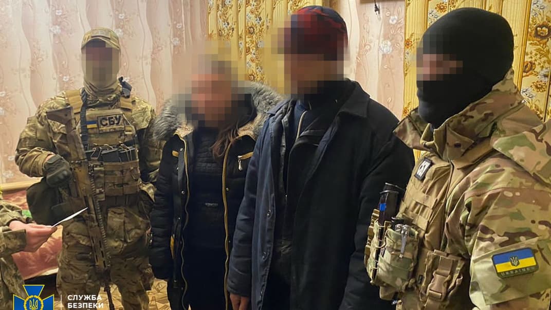 Засуджене за держзраду подружжя затримали під час контрдиверсійних заходів на Донеччині у грудні 2022 року