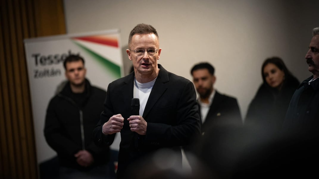 Міністр закордонних справ Угорщини Петер Сіярто Міністр закордонних справ Угорщини Петер Сіярто