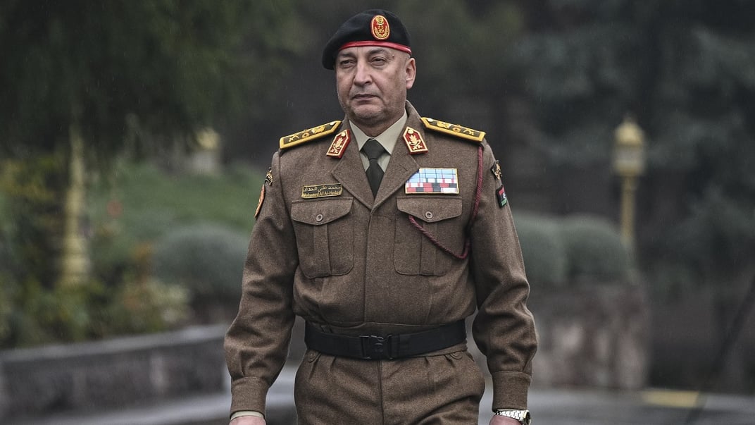Начальник штабу Лівії генерал Мохаммед Алі Ахмед Аль-Хаддад під час візиту до Анкари, Туреччина, 23 грудня 2025 року