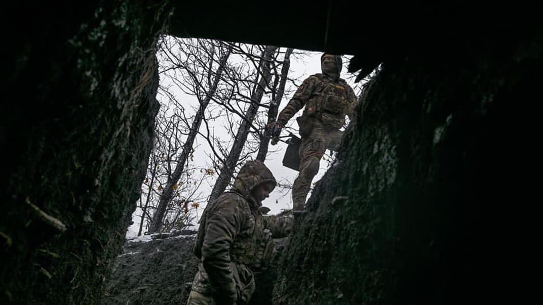 Ілюстративне фото. Українські військові на передовій