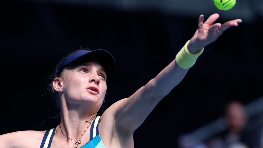 Українська тенісистка Даяна Ястремська на Australian Open, 15 січня 2023 року
