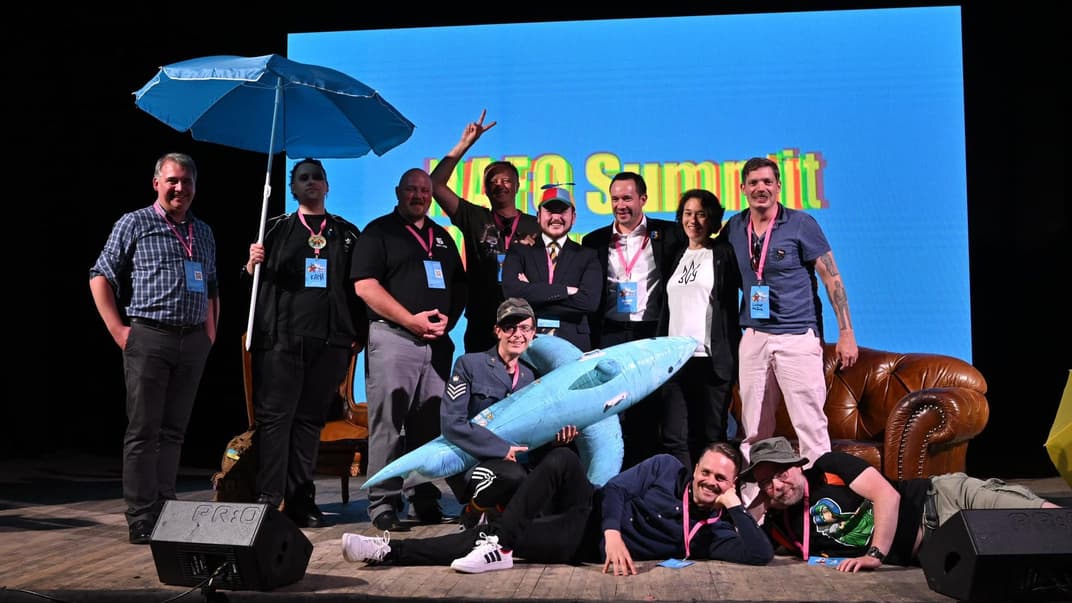 Учасники першого «саміту» NAFO у Вільнюсі