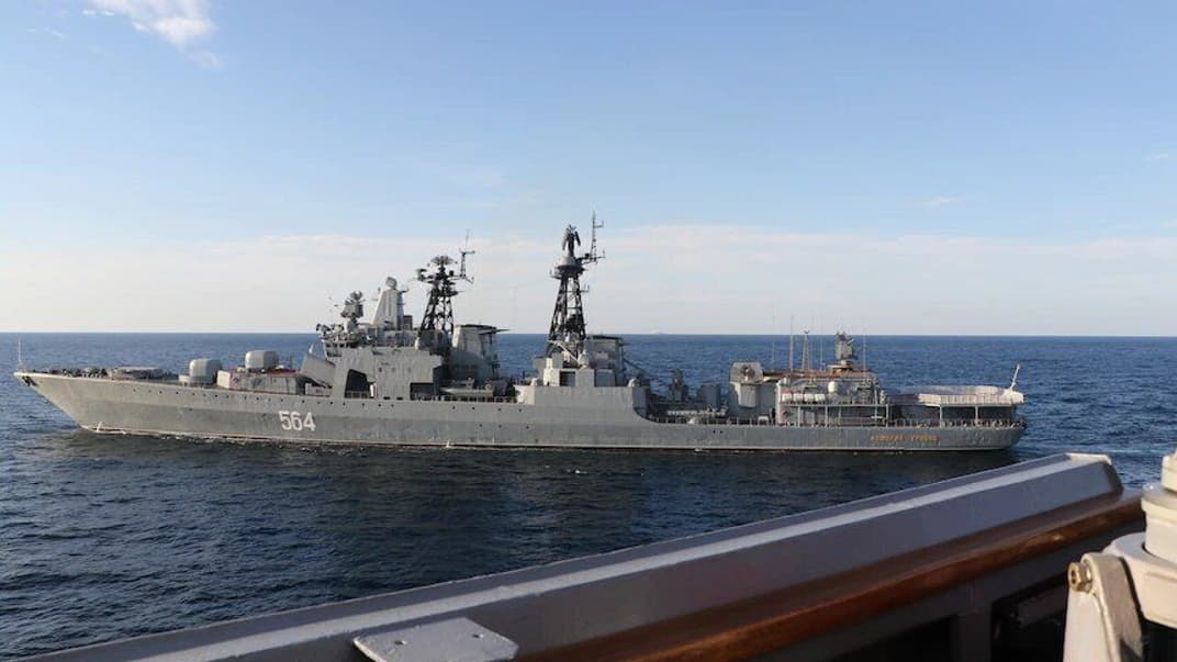 Российский противолодочный корабль «Адмирал Трибуц»