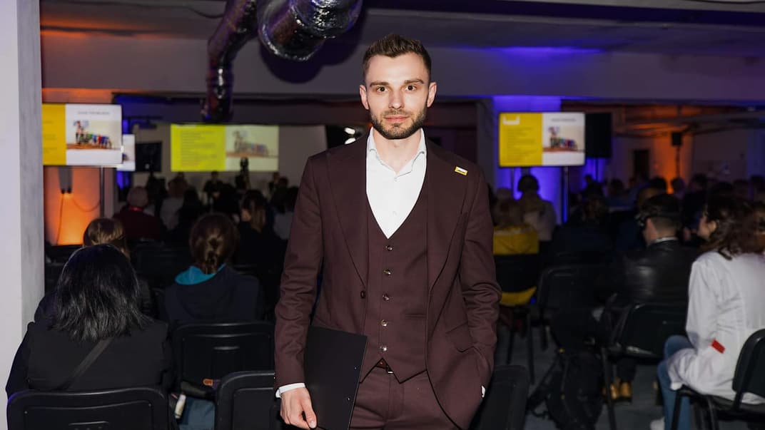 Телеведучий Орест Дрималовський