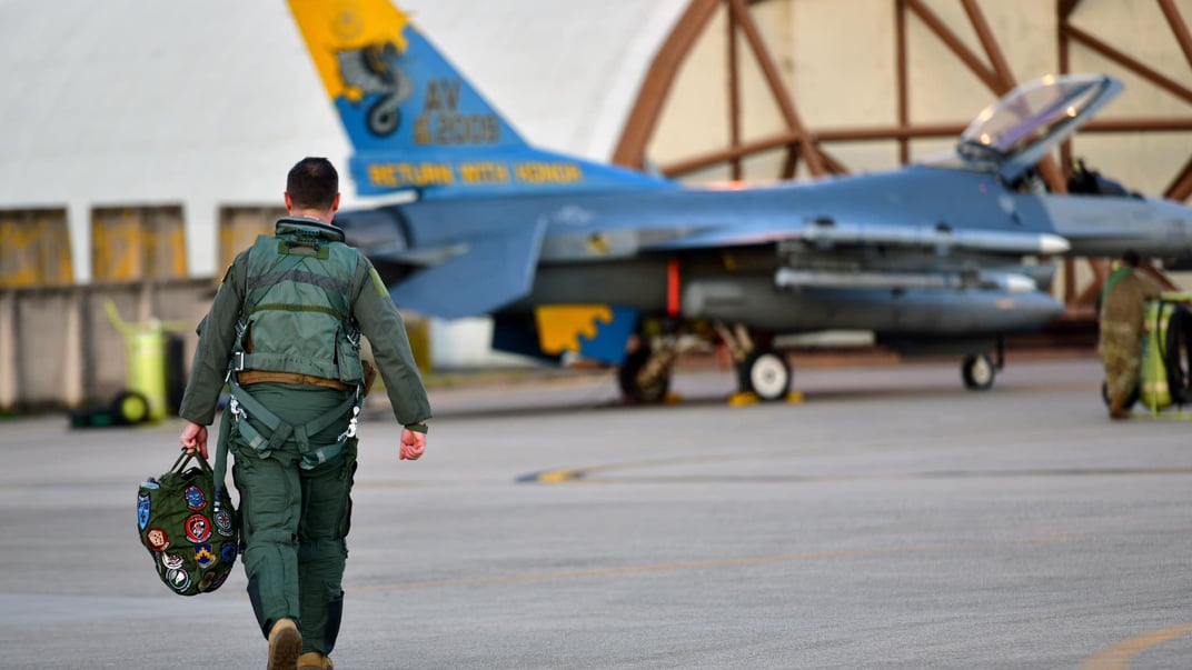 Ілюстративне фото. Військовий США на повітряній базі Авіано в Італії