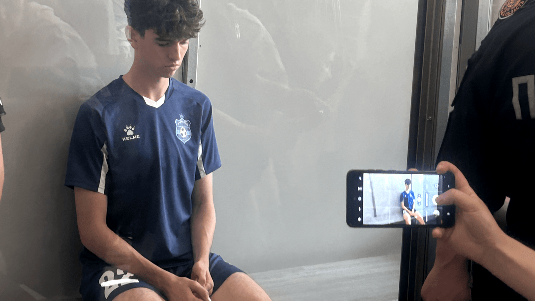 Подозреваемый в убийстве Ирины Фарион в зале суда