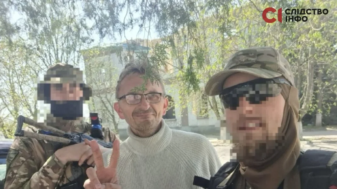 Поляк Кшиштоф Галос разом із українськими військовими