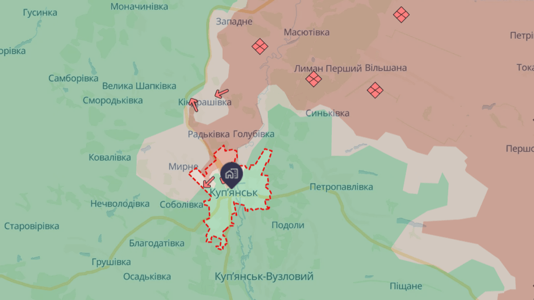 Ситуация на Купянском направлении