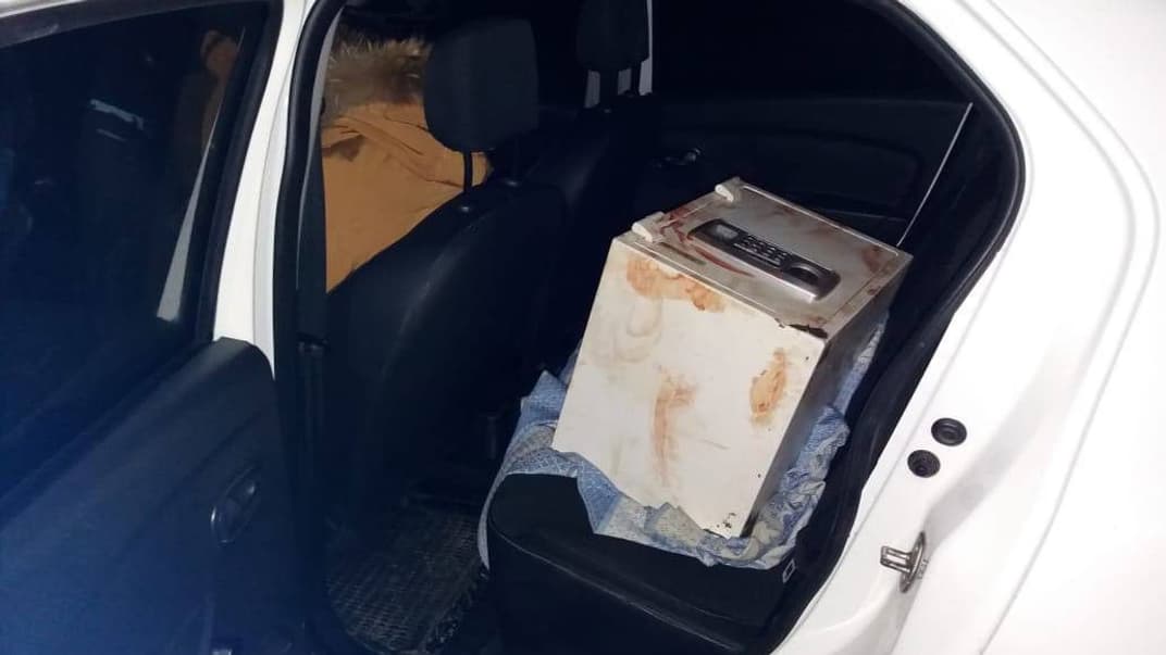 Похищенный сейф