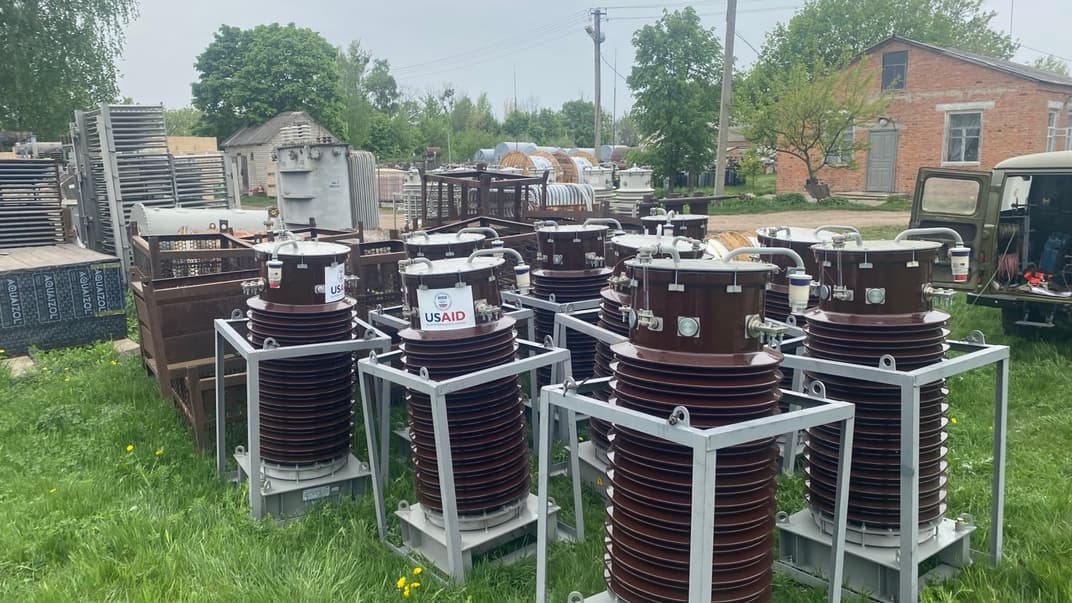 Предоставленное США энергооборудование для Харькова