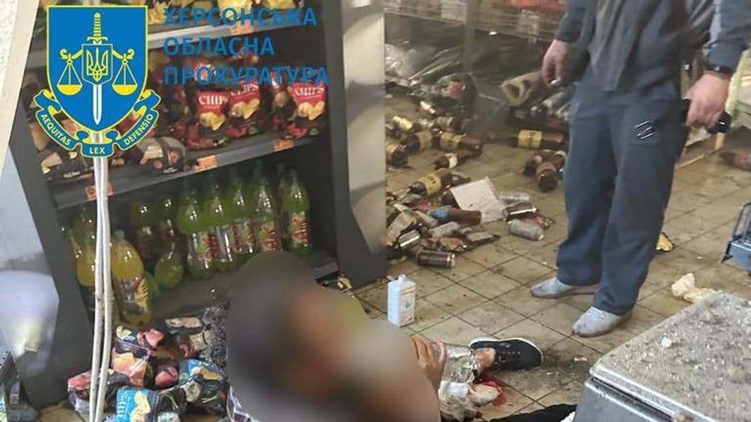 Последствия обстрелов Херсонской области