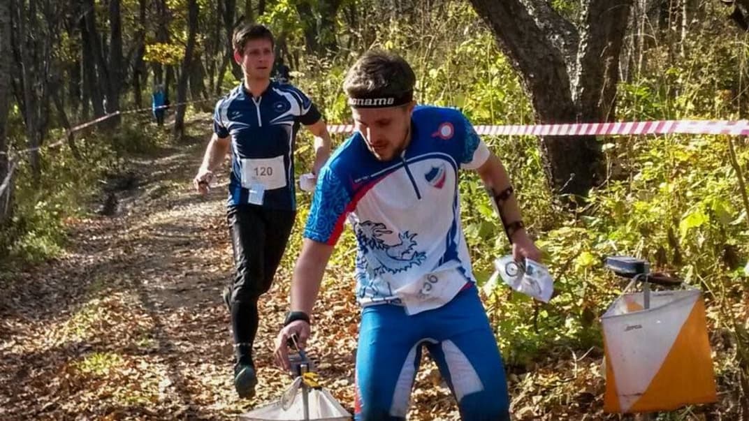 Кирило Баранник під час змагань