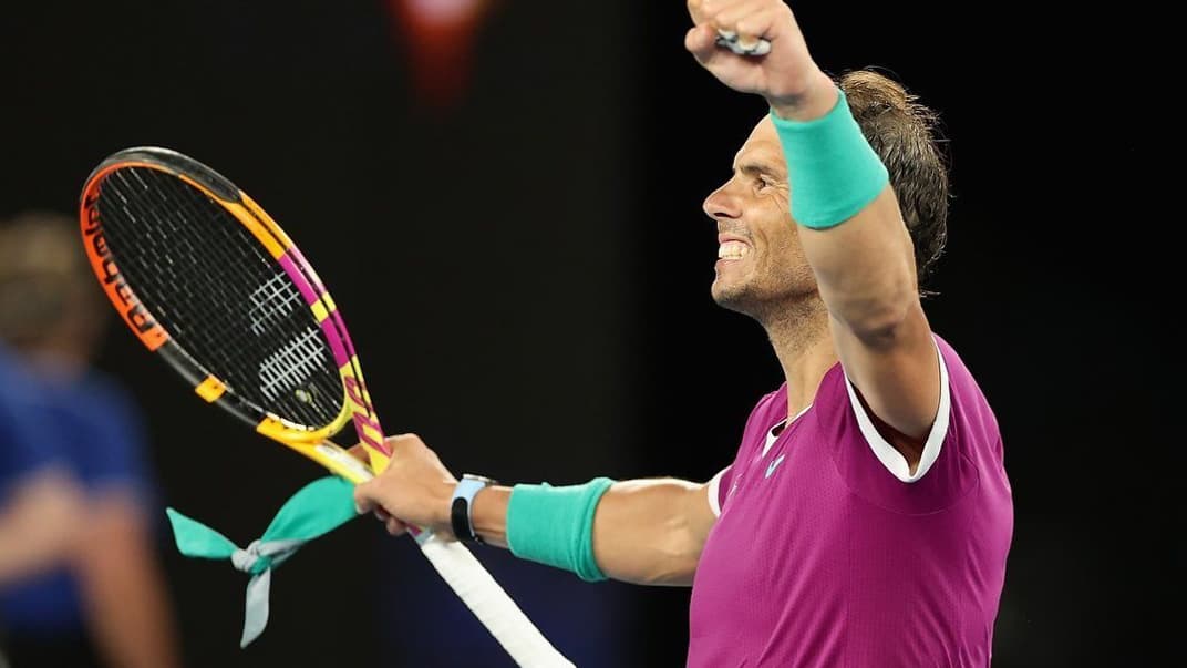 Рафаель Надаль на Austalian Open, 21 січня 2022 року